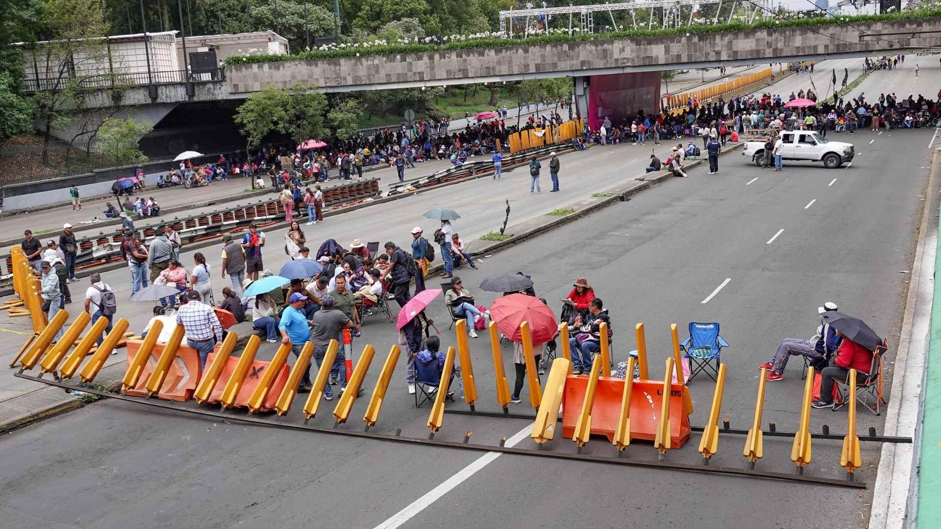 Huelga Nacional de la CNTE. Foto: Cuartoscuro